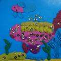 Конспект НОД по художественному творчеству с использованием инновационных технологий для детей подготовительной группы «Золотая рыбка» (пластилинография)