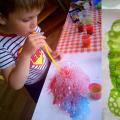 Детский праздник с мыльными пузырями